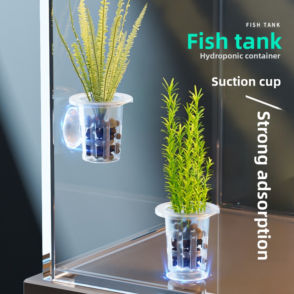 Hydroponic Grow Pod - 10 Peças de Vasos Hidropônicos Transparentes