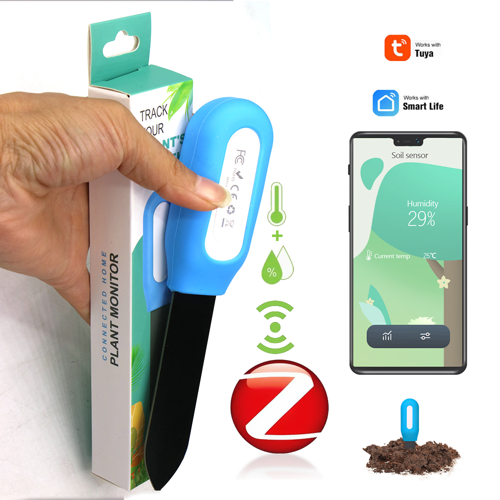 Plant Sensor - Sensor inteligente de solo zigbee para