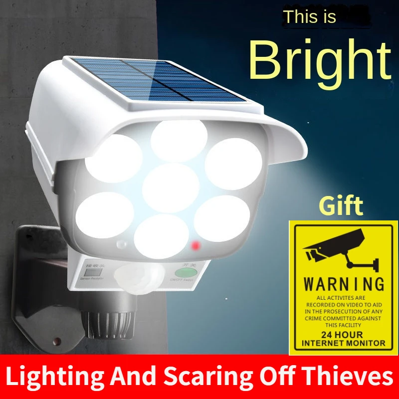 Garden Camera - Luz solar ao ar livre sensor