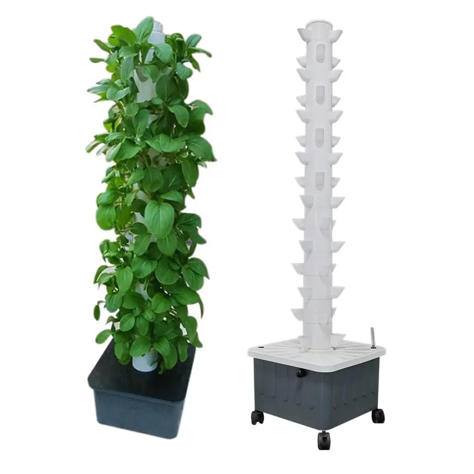 Hydroponic Tower - Torre de Cultivo Hidropônico Vertical Aeropônica