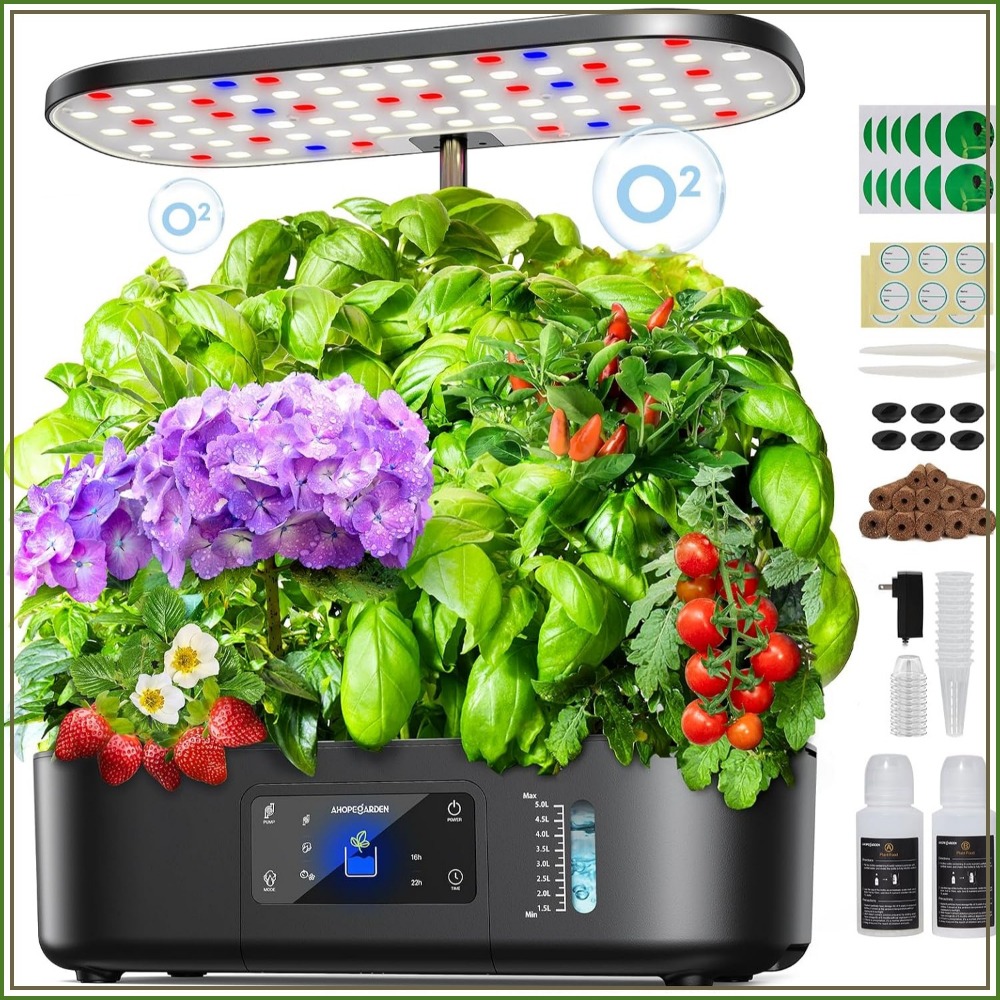 Hydroponic Grow Pod - Jardim Hidropônico Interno de 12 Cápsulas