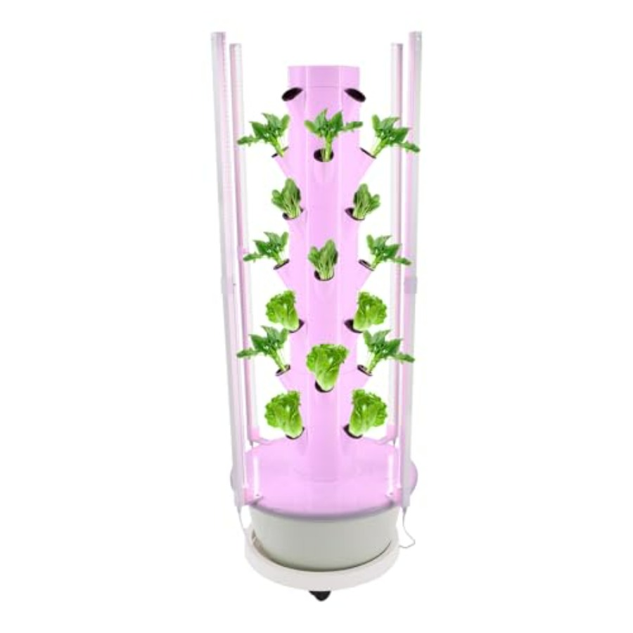 Hydroponic Tower - Torre de cultivo hidropônico para jardins