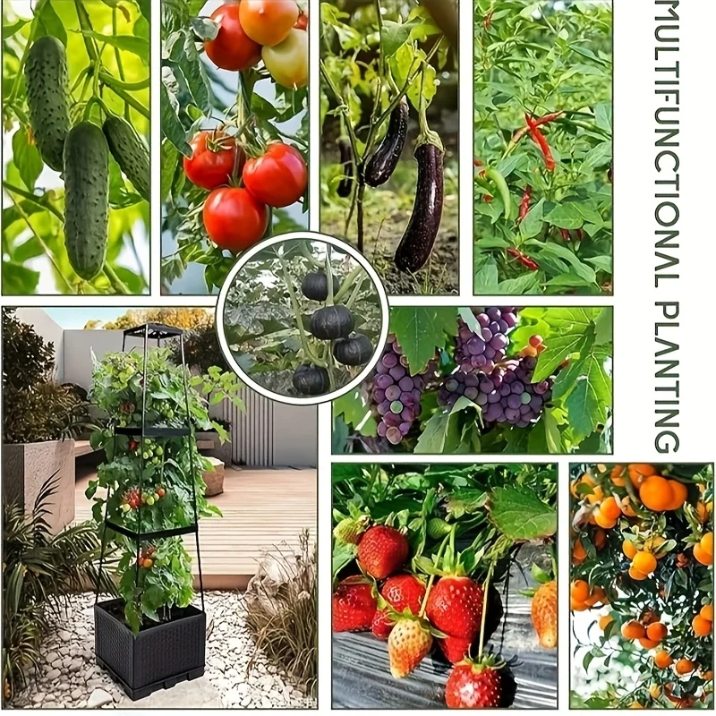 Torre de tomate com caixa de p - Hydroponic Tower avaliação e preço