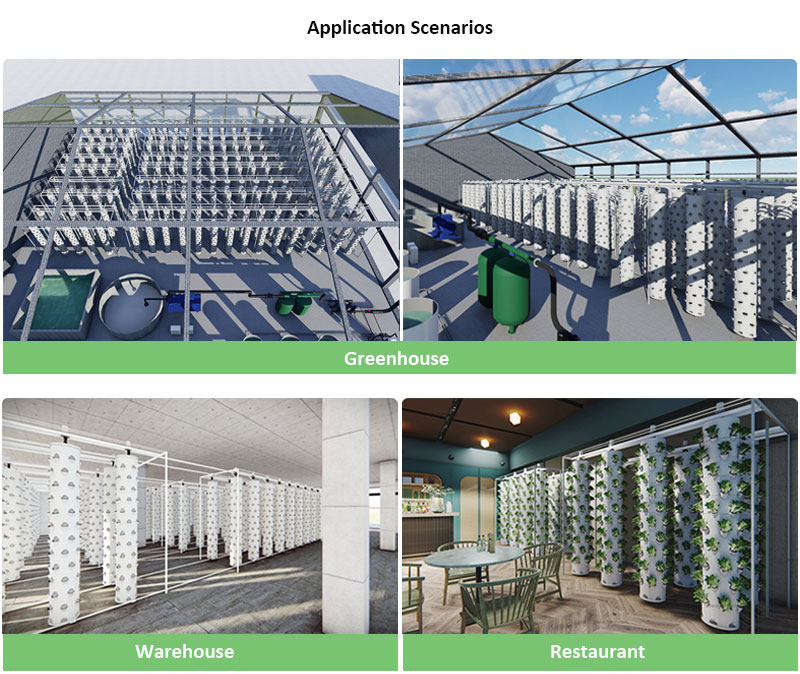 Coluna suspensa inteligente, t - Hydroponic Tower avaliação e preço