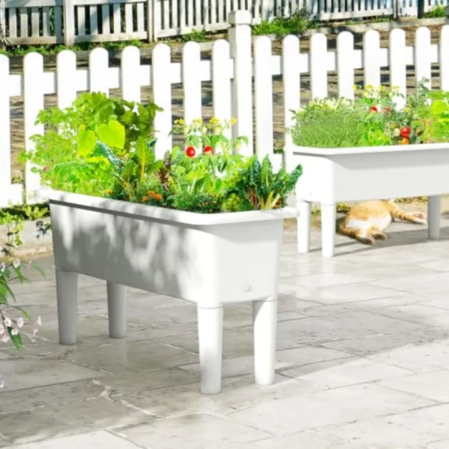 Conjunto de 2 canteiros elevad - Self Watering Planter avaliação e preço