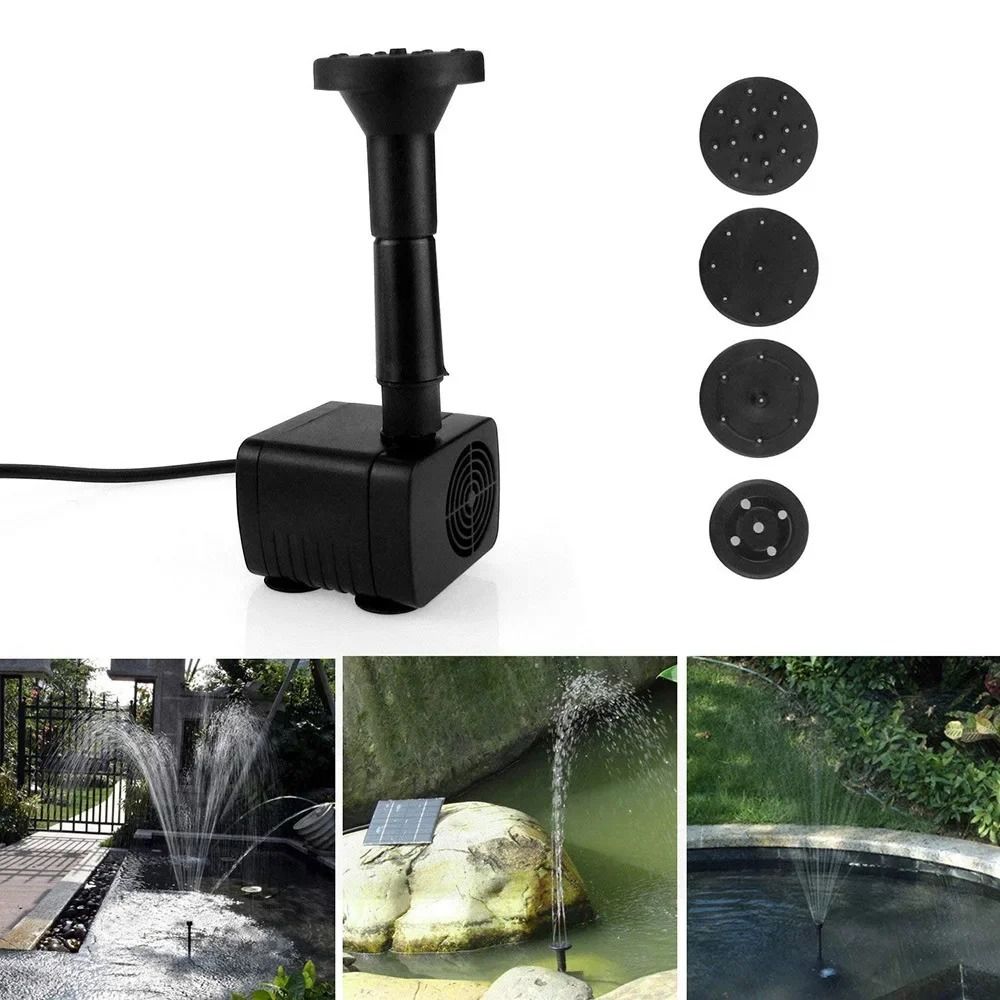 Mini Solar Fountain Pump, Powe - Indoor Garden Kit avaliação e preço