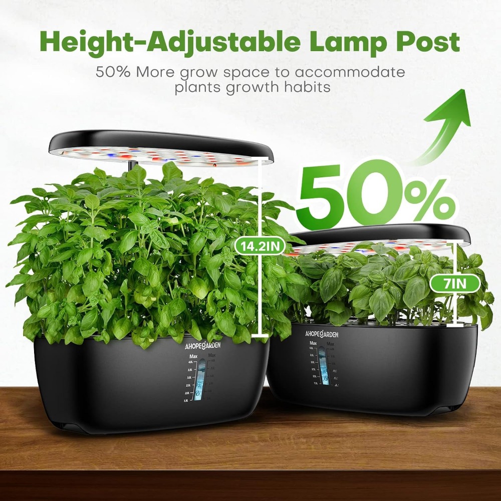 Jardim Hidropônico de 12 Vasos - Indoor Garden Kit avaliação e preço