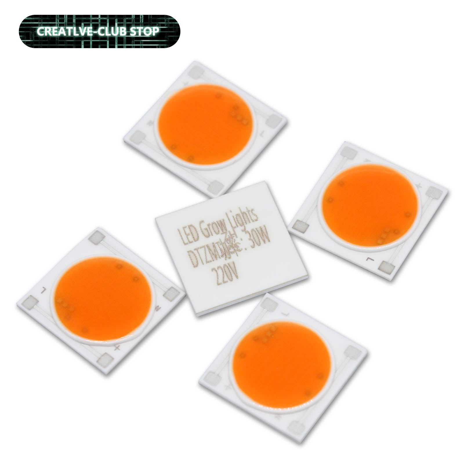 5 peças base de cerâmica led c - Plant Grow Light Full Spectrum avaliação e preço