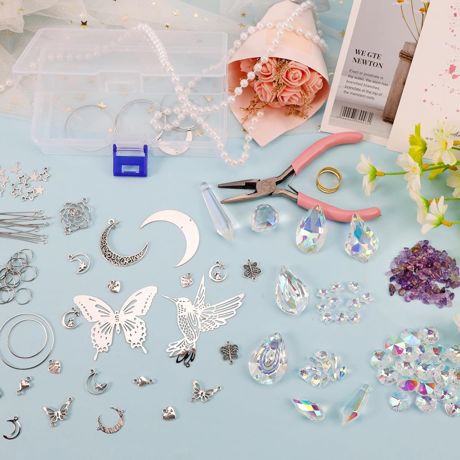 Diy 400 pçs suncatchers fazend - Indoor Garden Kit avaliação e preço