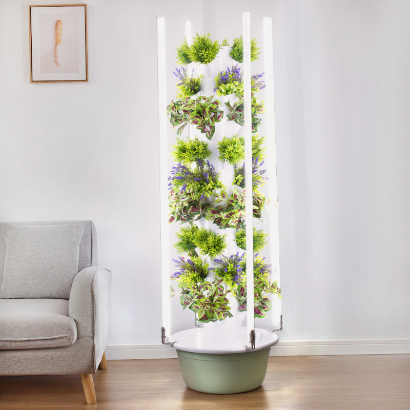 Com led crescer luz espaço árv - Hydroponic Tower avaliação e preço