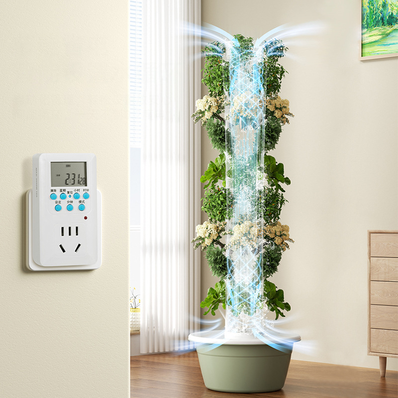 Com led crescer luz espaço árv - Hydroponic Tower avaliação e preço