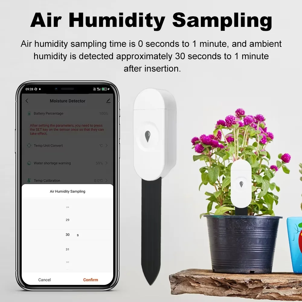 Detector de Temperatura e Umid - Garden Camera avaliação e preço